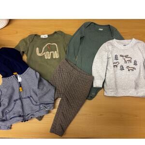 Baby Boy 6-9 Month Clothes Bundle Lot